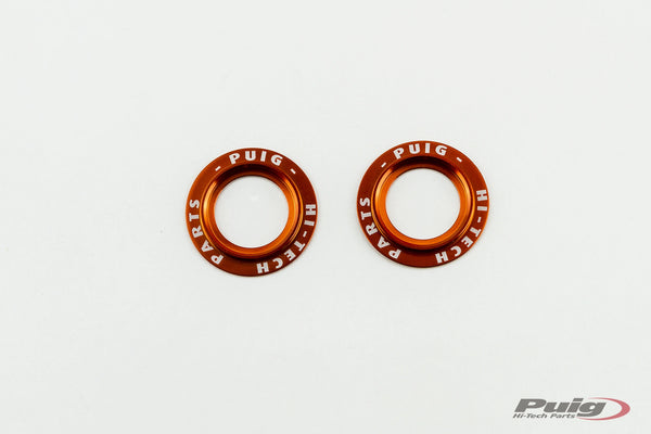 KIT RINGS ANODIZED FRONT FORK PROTECTOR C/ORANGE