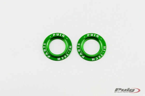 KIT RINGS ANODIZED FRONT FORK PROTECTOR C/GREEN