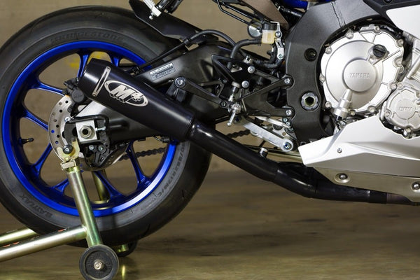 GP2 Black Slip On w/ Cat. Eliminator — Yamaha 2015-2026 R1