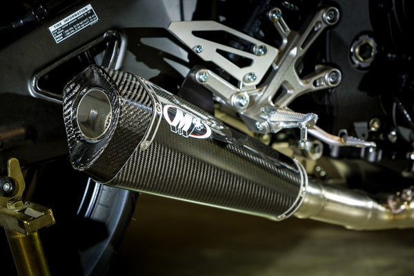 X-Model Carbon Fiber Slip On — Yamaha 2017-2026 FZ-10 / MT-10