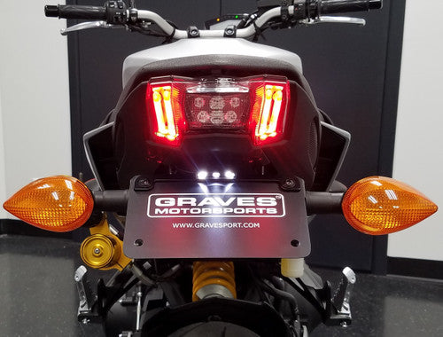 Yamaha FZ09MT-09 Fender Eliminator Chain Block Kit