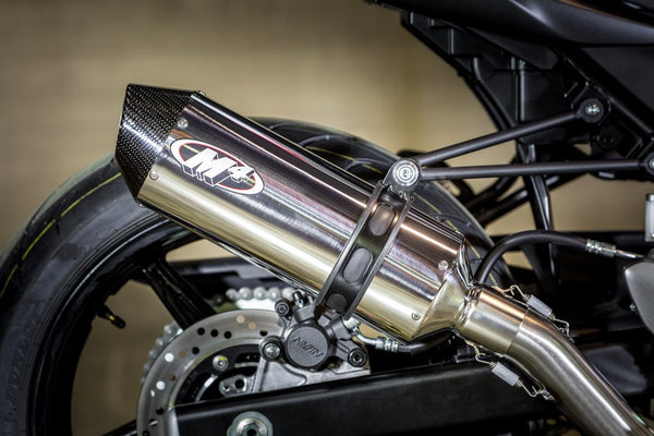 RACE Full System Polished Canister — Suzuki 2017-2023 SV 650