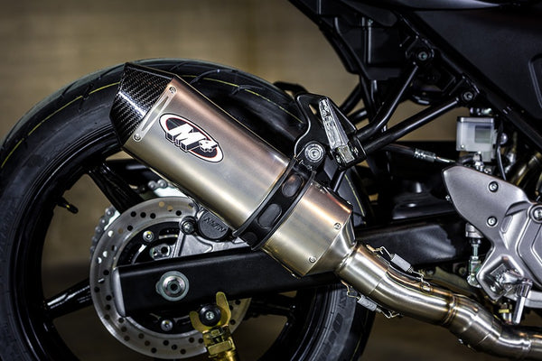 Full System Titanium Canister — Suzuki 2017-2023 SV 650