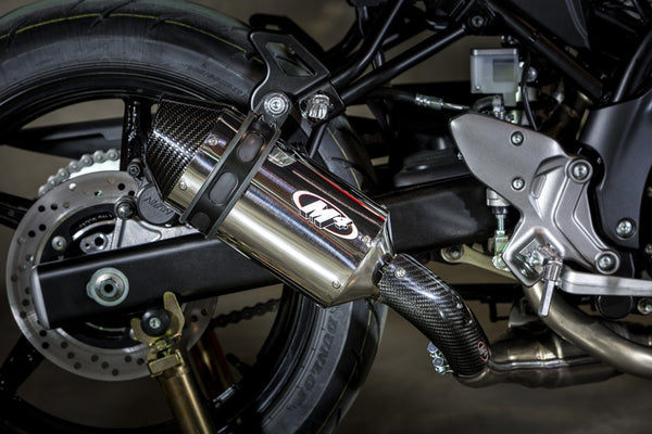 Polished Slip On — Suzuki 2017-2023 SV 650