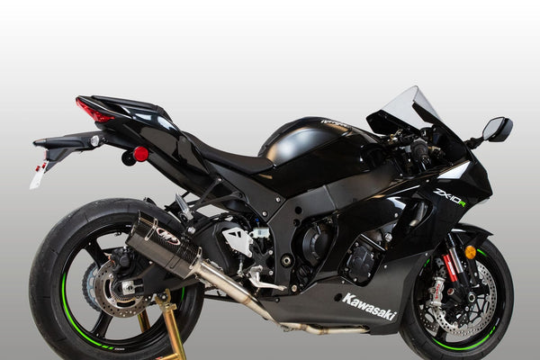 Full Titanium System Tech 1 Carbon Fiber — Kawasaki (multi-fitment)
