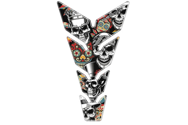 TANK PAD SKULL PARTY C/BLACK
