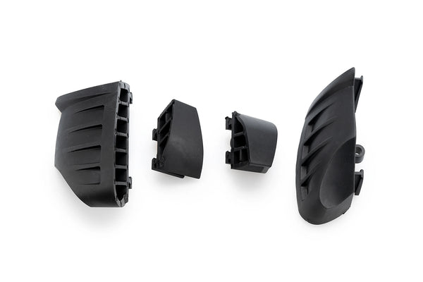 RUBBER ENDS BY PAIR FR.SLIDERS PRO 2.0. C/BLACK