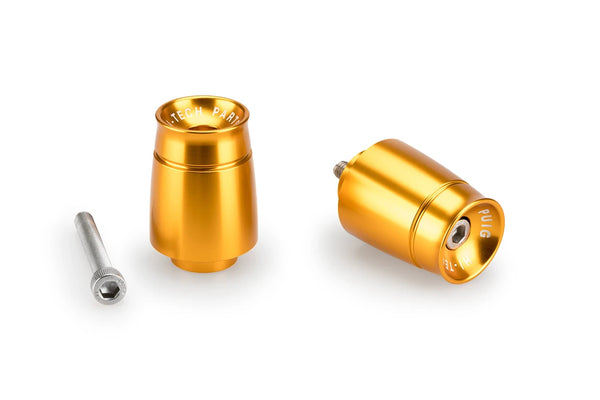 BAR END ALUMINUM MOD.SPORT YAMAHA C/GOLD