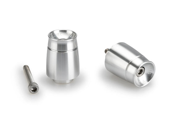 BAR END ALUMINUM MOD.SPORT YAMAHA C/SILVER
