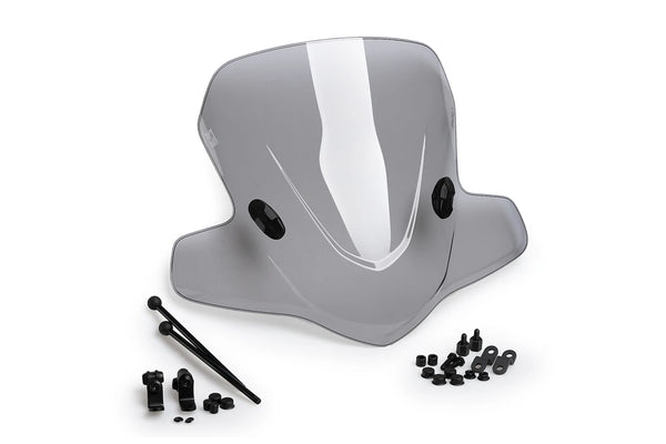 WINDSHIELD CITY TOUR.HONDA SCOOPY 125/350 20'- C/S — Smoke