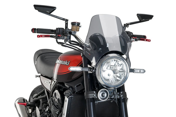 WINDSHIELD MOD. NAKED KAWASAKI Z900RS 18'- C/SMOKE