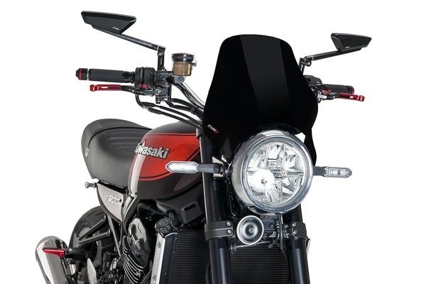 WINDSHIELD MOD. NAKED KAWASAKI Z900RS 18'- C/BLACK