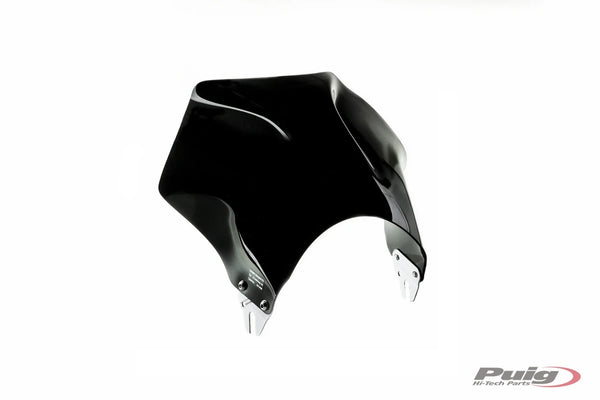 WINDSHIELD MOD. RAPTOR KAWASAKI Z900RS 18'- C/BLAC — Black