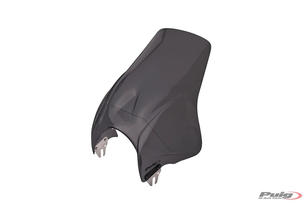 WINDSHIELD MOD. PLUS KAWASAKI Z900RS 18'- C/DARK S — Dark Smoke