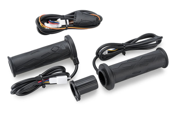 HEATED GRIPS WITH THERMOSTAT C/BLACK