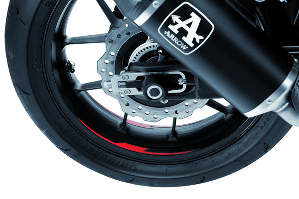 KIT 8 RIM STRIPS PERFORMANCE C/RED