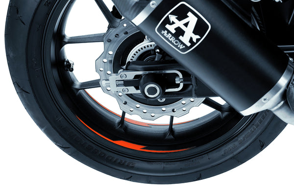 KIT 8 RIM STRIPS PERFORMANCE C/ORANGE