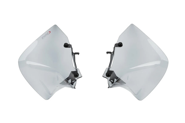 EXTENDED FRONT DEFLECTORS BMW R1300GS 23'- C/C — Clear