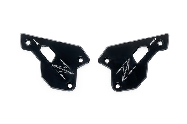 HEEL PLATES KAWASAKI Z900 23'- C/BLACK