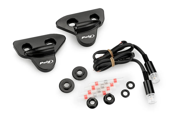REARVIEW MIRRORS CAPS + TURN LIGHTS TAB YAMAHA YZF