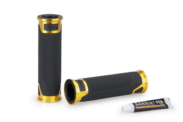GRIPS BY PAIR PUIG HI-TECH REVVING 119MM C/GOLD