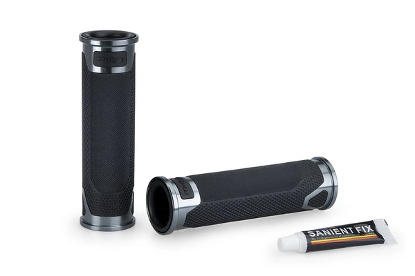GRIPS BY PAIR PUIG HI-TECH REVVING 119MM C/TITANIU — Titanium