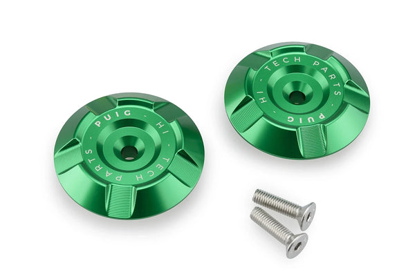ALUMINIUM FRAME COVERS KAWASAKI Z900 25' C/GREEN
