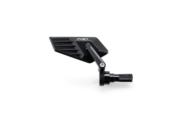 BLADED BAR-END MIRROR RIGHT SIDE C/BLACK