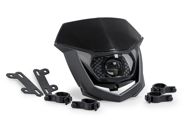 DESERT HEADLIGHT WITH FAIRING C/BLACK