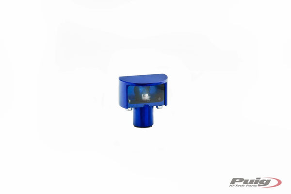 LICENSE LIGHT ALUM. C/BLUE