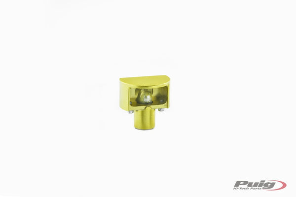 LICENSE LIGHT ALUM. C/GOLD