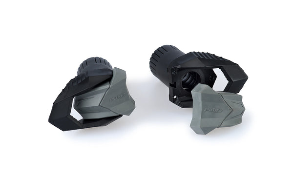 PAIR PUCKS NYLON+CAPS MOD. R19 DE 85MM M12