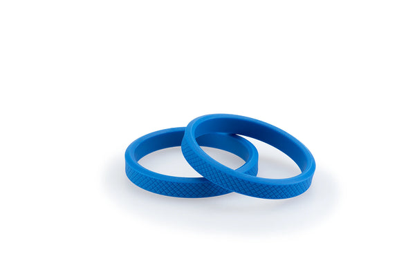 RINGS BY PAIR VINTAGE FRAME SLIDER VINTAGE C/BLU — Blue