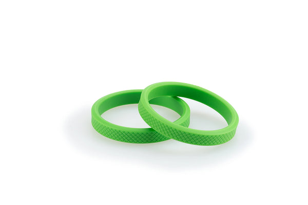 RINGS BY PAIR VINTAGE FRAME SLIDER VINTAGE C/GRE — Green