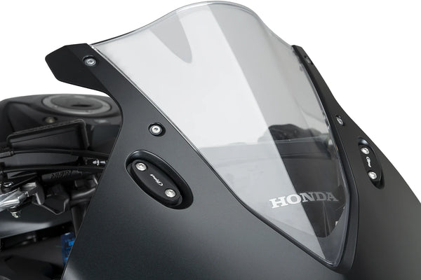 MIRROR BLOCK OFF PLATE SET HONDA MODELS C/BLACK