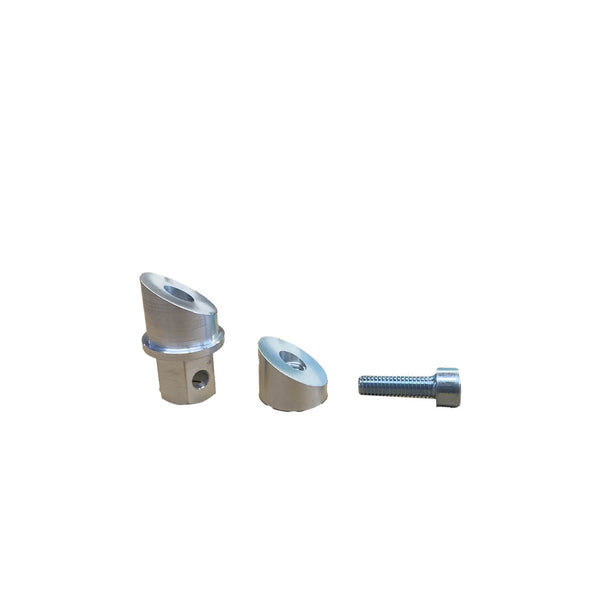 45-0661FAK Ducati V2 Front Axle Slider Base Kit - Axle Side
