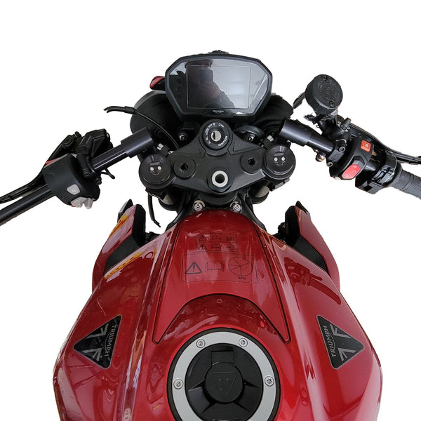 2024+ Triumph Street Triple RS, 2 1/2" K3 Riser Clipon w/ handlebars