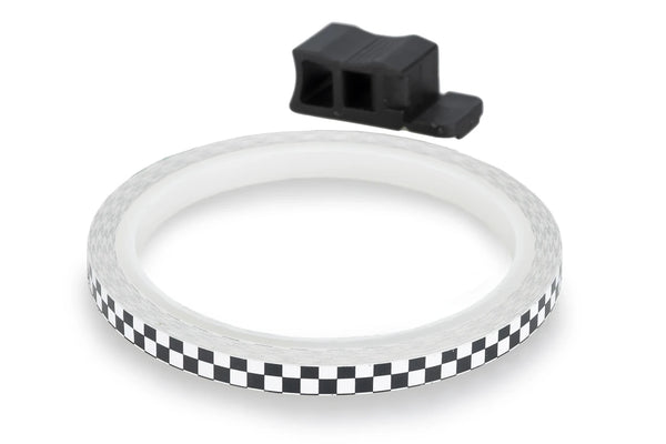 RIM STRIP 6 METERS+APLICATOR C/CHECKERED FLAG — Squares
