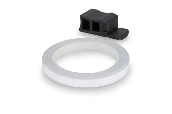 RIM STRIP 6 METERS+APLICATOR C/WHITE — Pure white