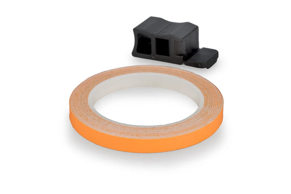 RIM STRIP 6 METERS+APLICATOR C/ORANGE FLUORESCENT