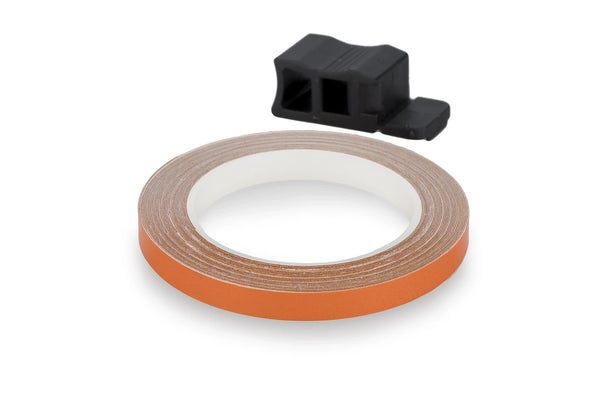 RIM STRIP 6 METERS+APLICATOR C/ORANGE REFLECTIVE — Orange KTM