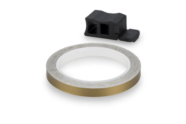 RIM STRIP 6 METERS+APLICATOR C/GOLD BRONZE