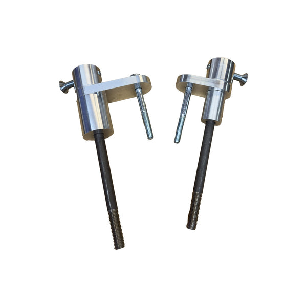 50-0133 2012-16 Kawasaki 650R Race Only Frame Slider Base Kit (pucks sold separately)