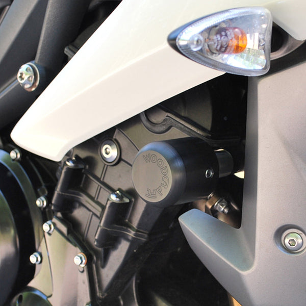 50-0502 Triumph Daytona 675 / Street Triple 675 2013-17, Street Triple 765 RS Frame Slider Kit with pucks