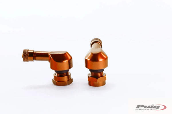 VALVE CLEARENCE 90TH TIRE DIM 11,3 TUBELES C/ORAN — Orange