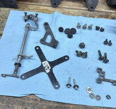 2009-2014 OEM YAMAHA YZF-R1 - SUBFRAME UNDERTRAY PIECES AND HARDWARE