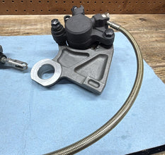 2006-2007 OEM YAMAHA YZF R6 - REAR CALIPER / MASTER AND RESERVOIR