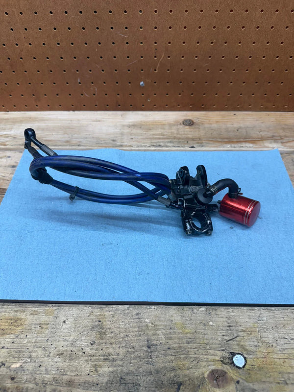 2006 2007 OEM SUZUKI GSXR 600 750 FRONT BRAKE MASTER CYLINDER / BRAIDED LINES