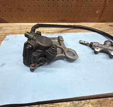 2006-2007 OEM YAMAHA YZF R6 - REAR CALIPER / MASTER AND RESERVOIR