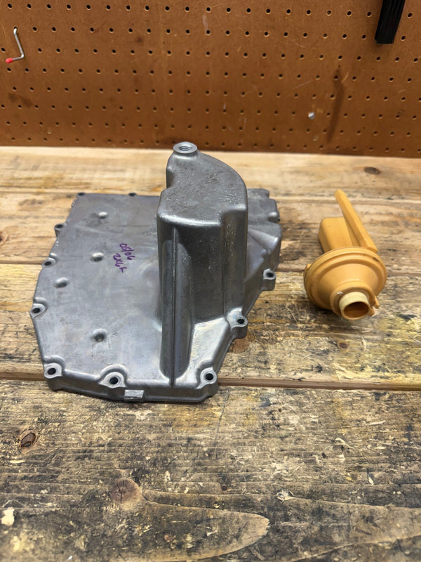 2005-2006 OEM KAWASAKI ZX6R ZX636 OIL PAN W/ OIL PICKUP *CLEAN*